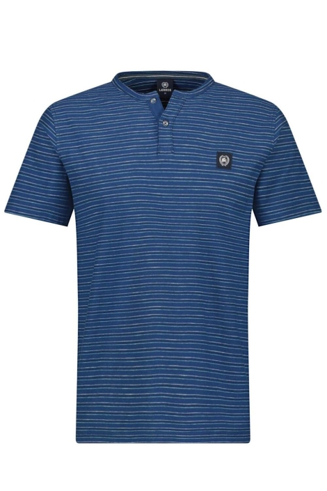 Lerros t-shirt/serafino 1/2 arm